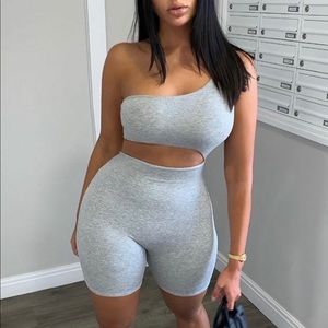 Single Strap Sleeveless Romper